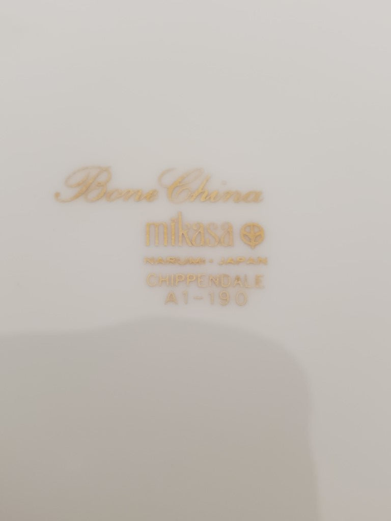 Set of 7 Mikasa Chippendale Coupe Soup Bowls LK