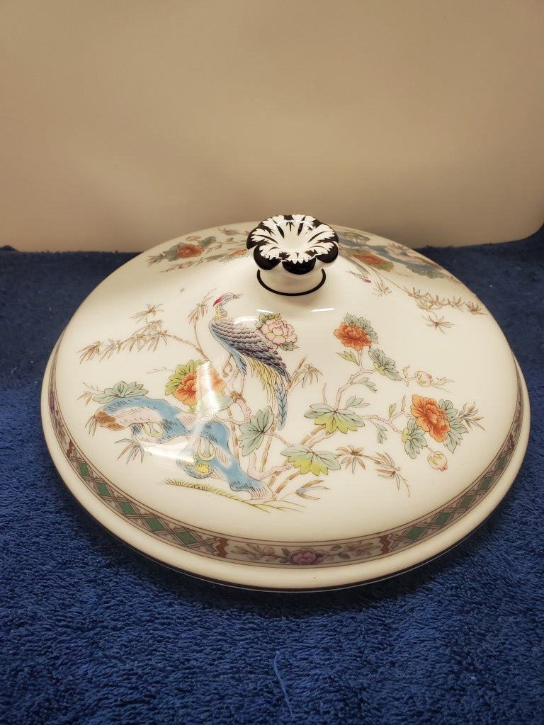 Wedgwood Kutani Crane Cover for Round Vegetable Bowl LK