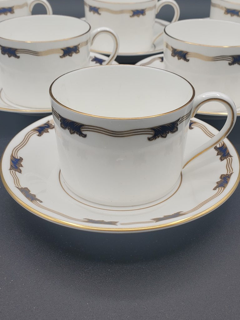 Set of 6 Coalport St. Malo Cup & Saucer Sets LK