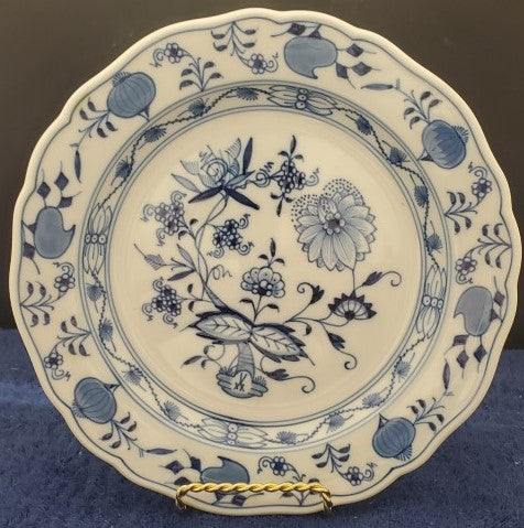 Meissen Blue Onion (Sword Backstamp) Luncheon Plate
