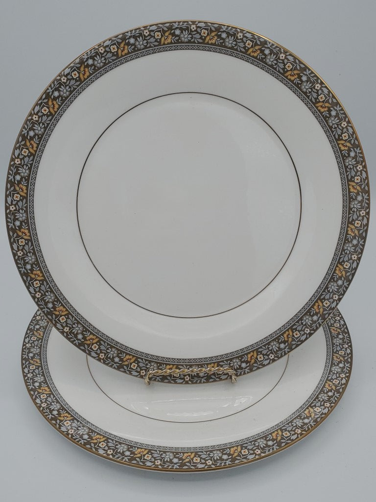 Set of 2 Royal Doulton Maplewood Dinner Plates LK