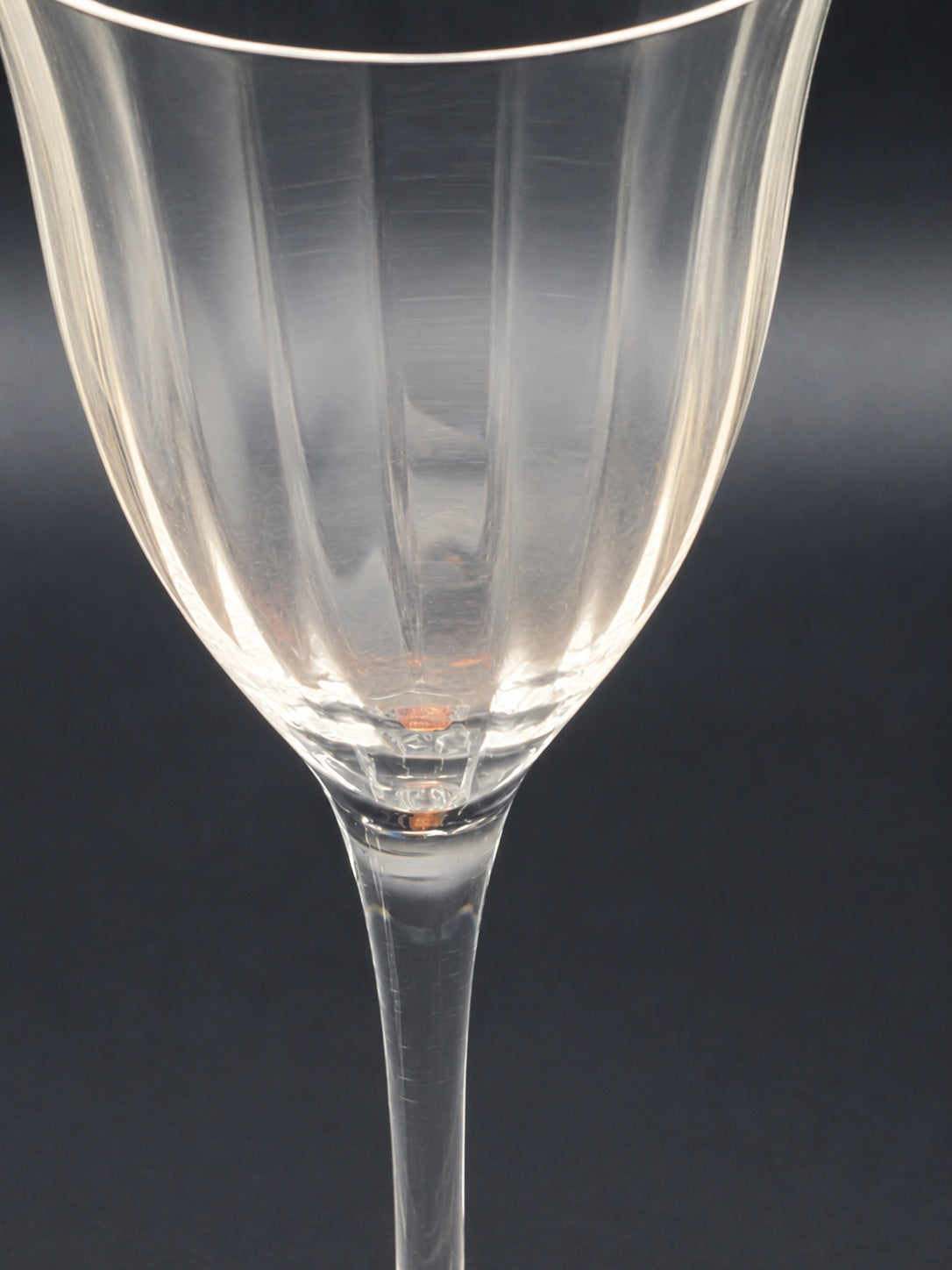 Set of 2 Gorham Laurin Plain Wine Glasss LK