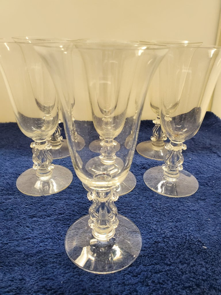 Set of 7 Cambridge Regency Juice Glasses LK