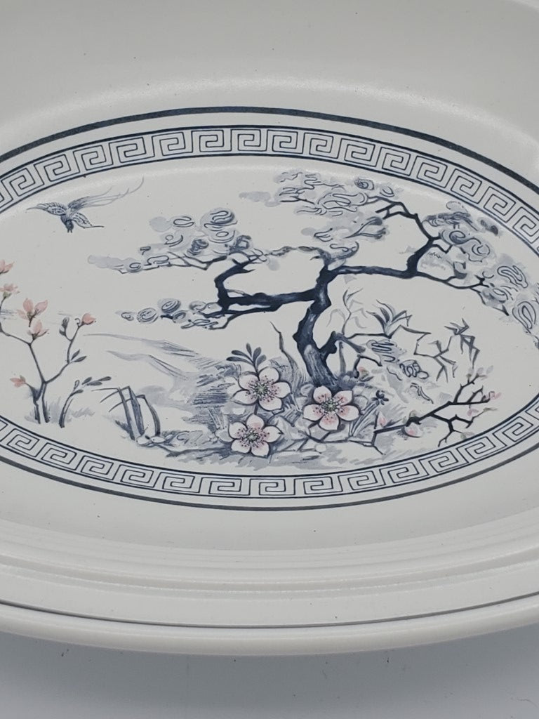 Royal Doulton Asian Dawn 10" Oval Vegetable Bowl LK