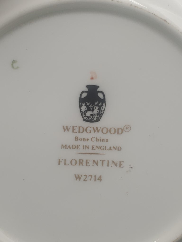 Set of 6 Wedgwood Florentine Turquoise (W2714) Fruit Bowls LK