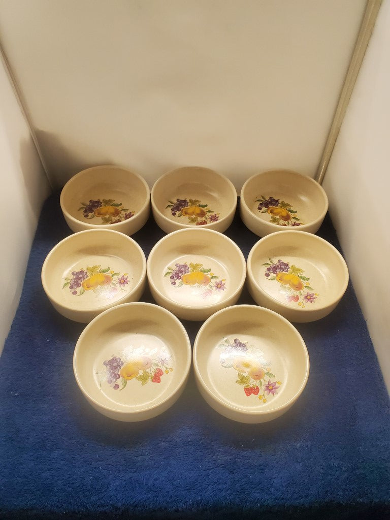 Set of 8 Lenox Summer Harvest Fruit Bowls LK