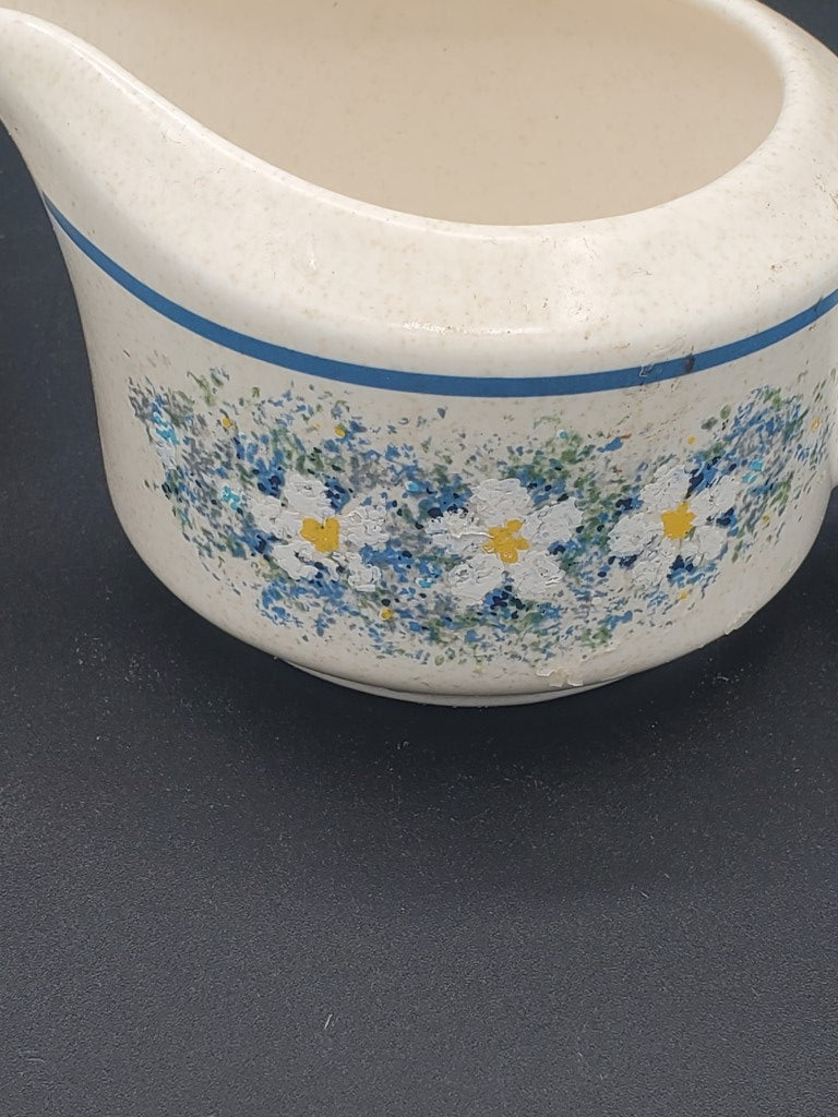 Lenox Dewdrops Creamer & Sugar Bowl with Lid LK