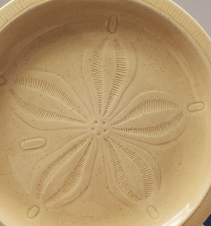 Set of 4 Franciscan Sea Scupltures The Sand Dollar Luncheon Plates LK