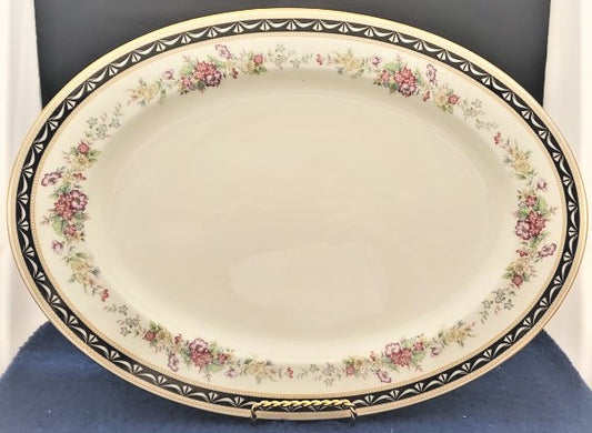 Mikasa Diplomat 15" Oval Serving Platter LK