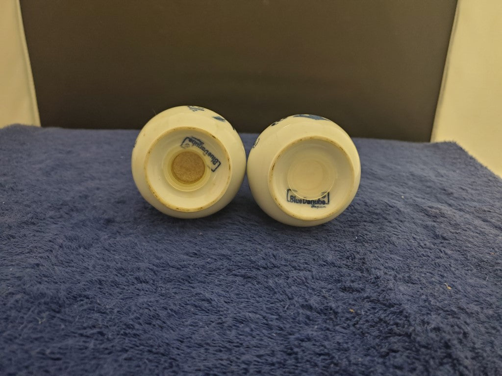 Blue Danube (Japan) Blue Danube Salt & Pepper Shakers