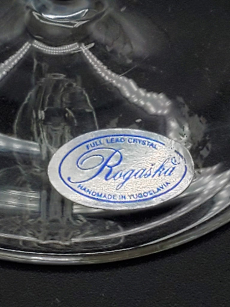 Set of 3 Rogaska RGS40 Goblets LK