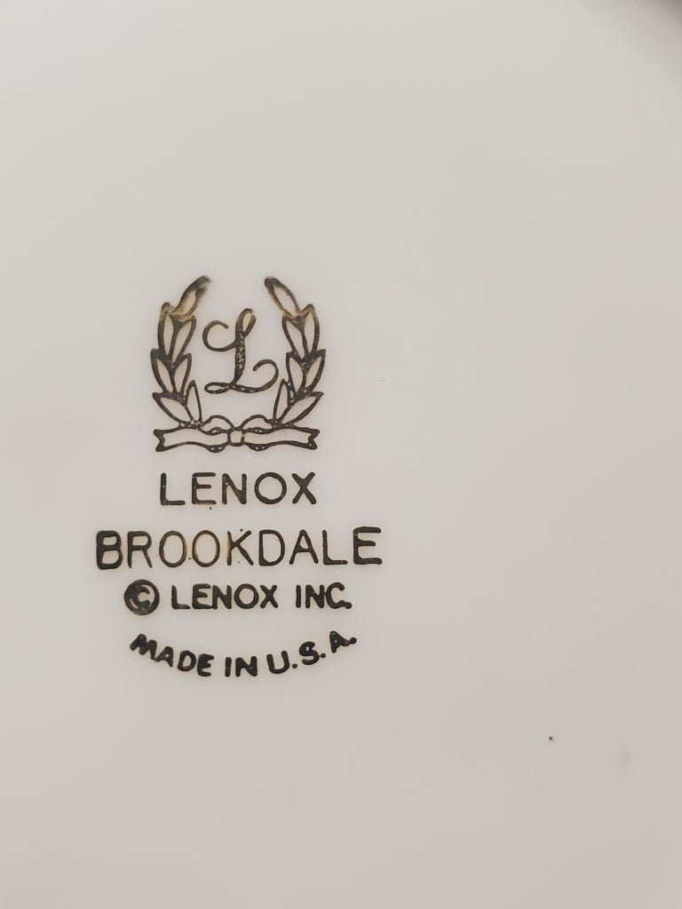 Set of 4 Lenox Brookdale Salad Plates LK