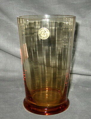 Set of 6 Portieux Norma Amber Water Glasses