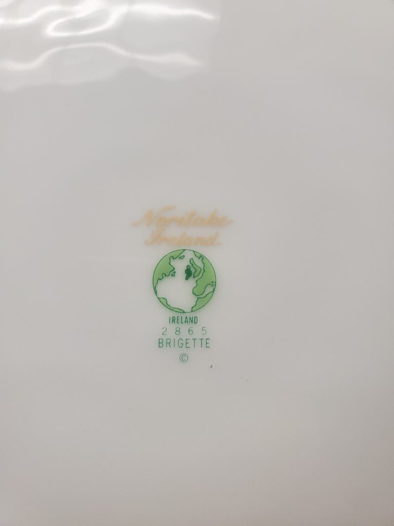 Set of 3 Noritake Brigette Dinner Plates