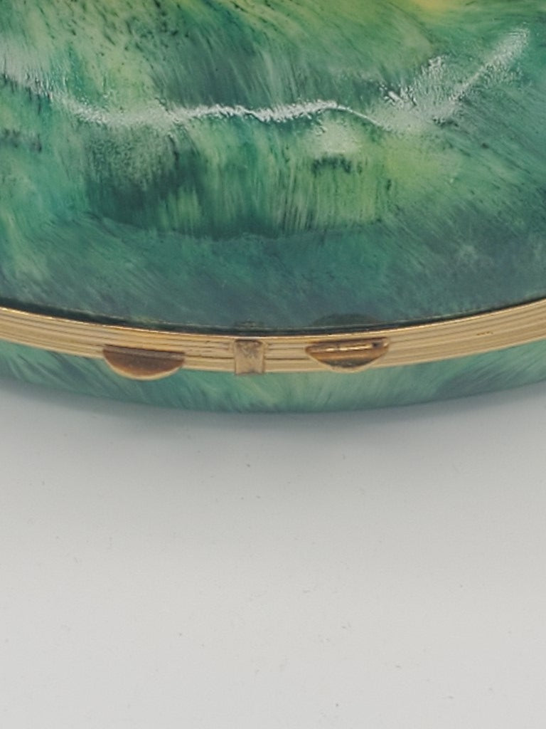 Chamart Limoges Hinged Box - Bison / Taurus