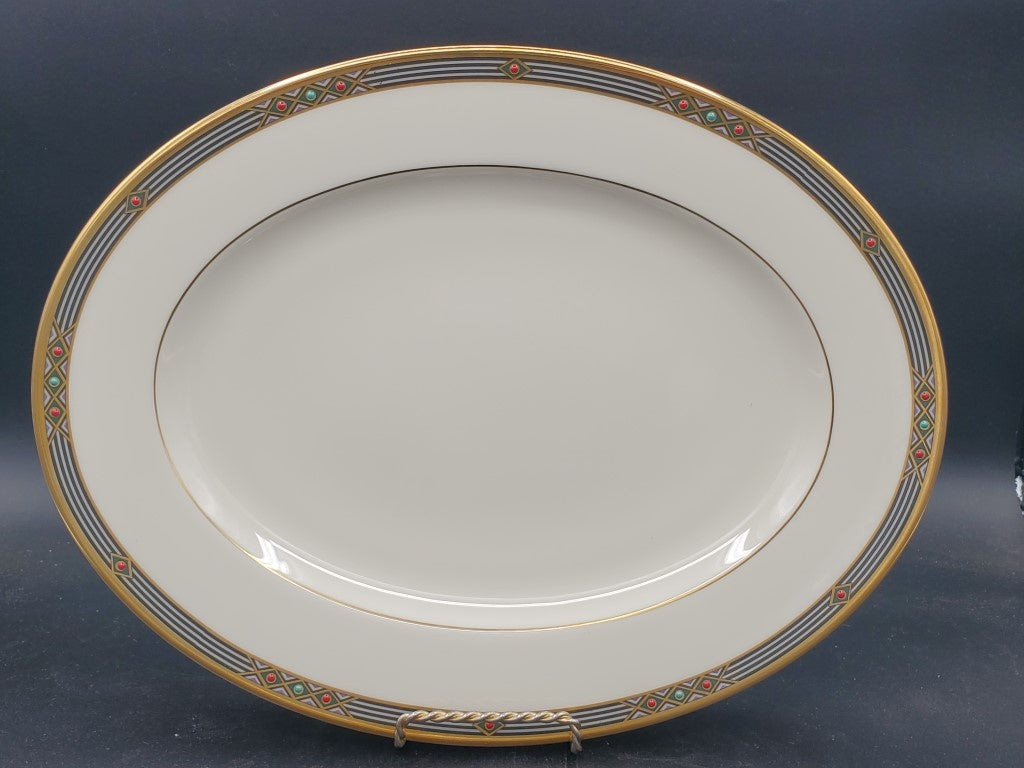 Lenox Melisande 13" Oval Serving Platter LK