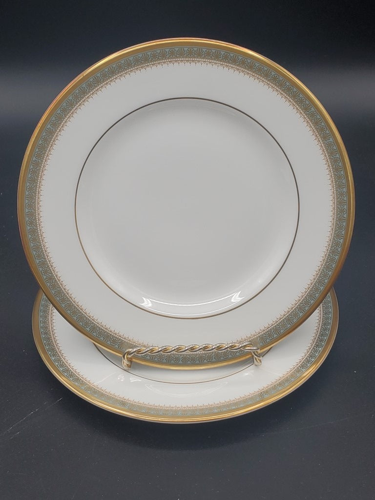 Set of 2 Royal Doulton Clarendon Dinner Plates LK