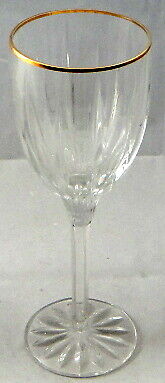 Set of 5 Gorham Sundance Gold Water Goblets (Imperfect)