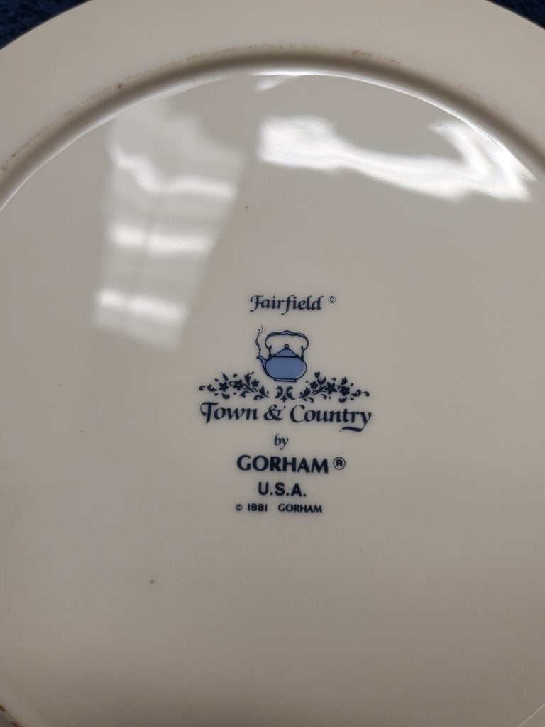 Set of 4 Gorham Fairfield Cup & Saucer Sets LK