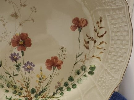 Set of 5 Mikasa Margaux Dinner Plates LK