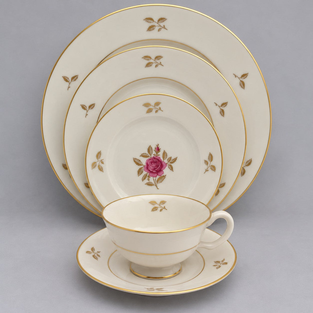 Lenox Rhodora 5 Piece Place Setting