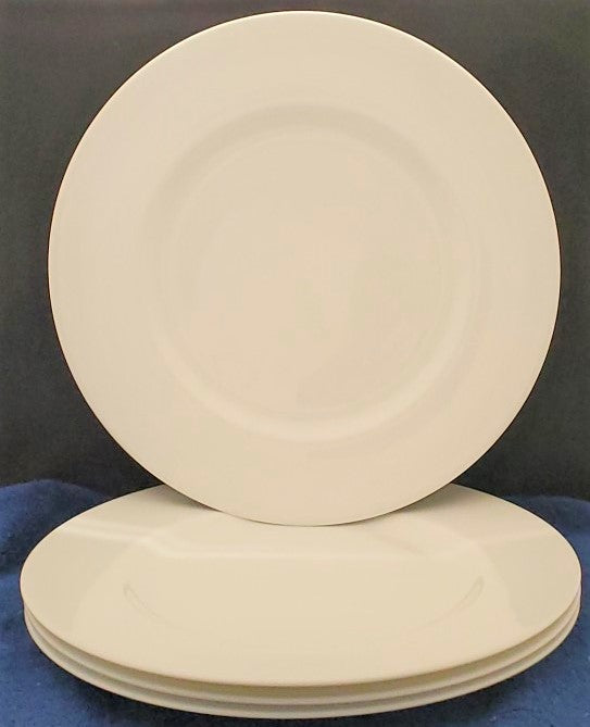Set of 4 Wedgwood Wedgwood White Dinner Plates LK