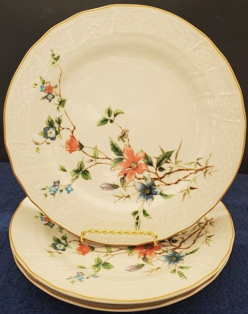Set of 3 Mikasa Monique Salad Plates LK
