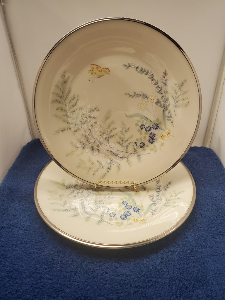 Set of 2 Lenox Cinderella Dinner Plates LK