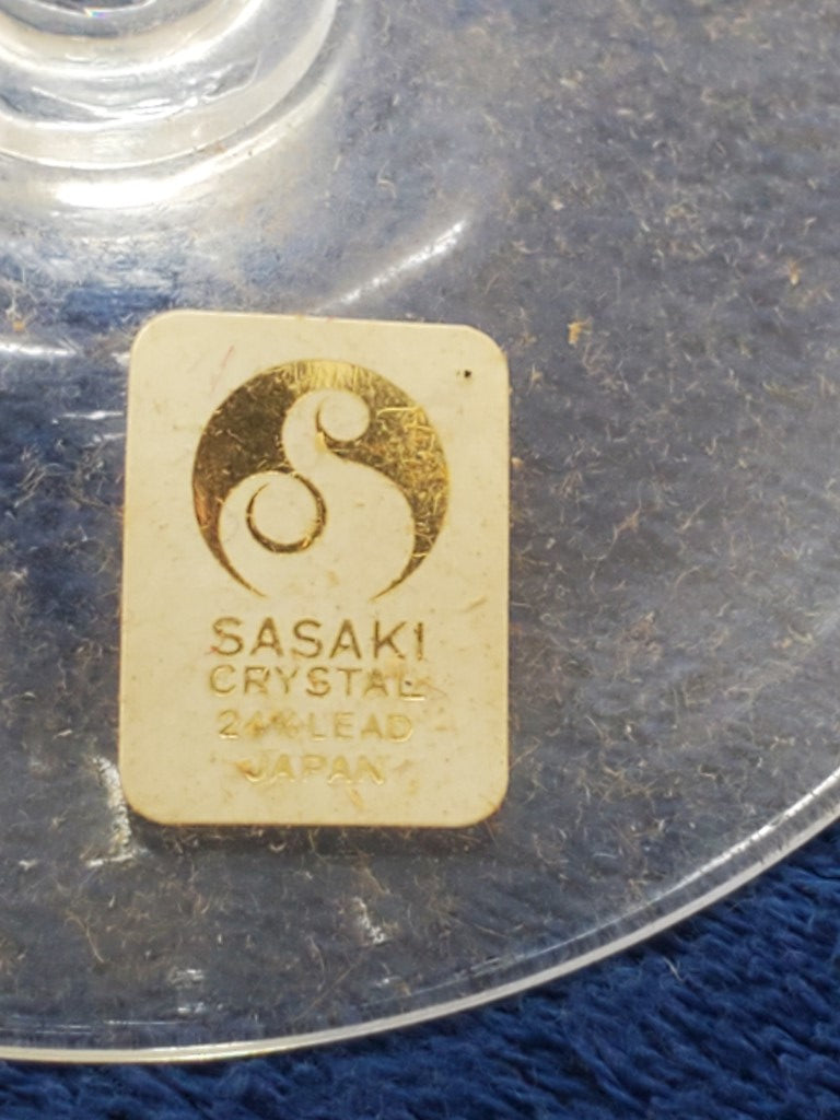 Sasaki Crystal Lily of the Valley Lot of 4 Pieces LK