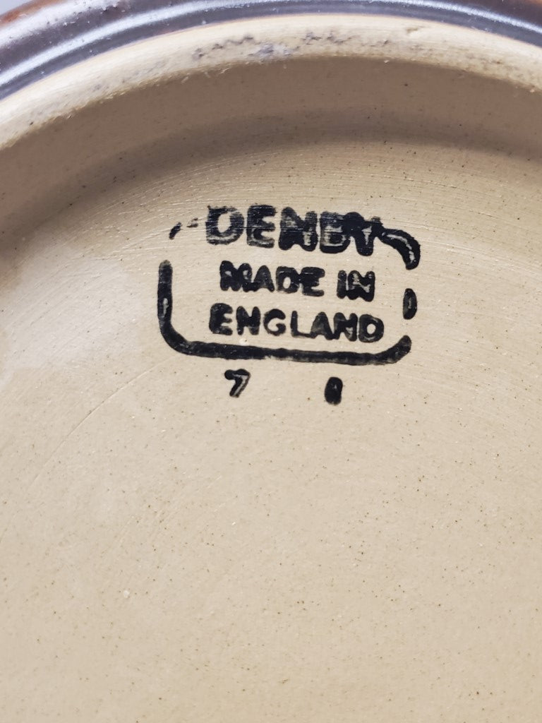 Denby Potter's Wheel Rust Red Creamer LK