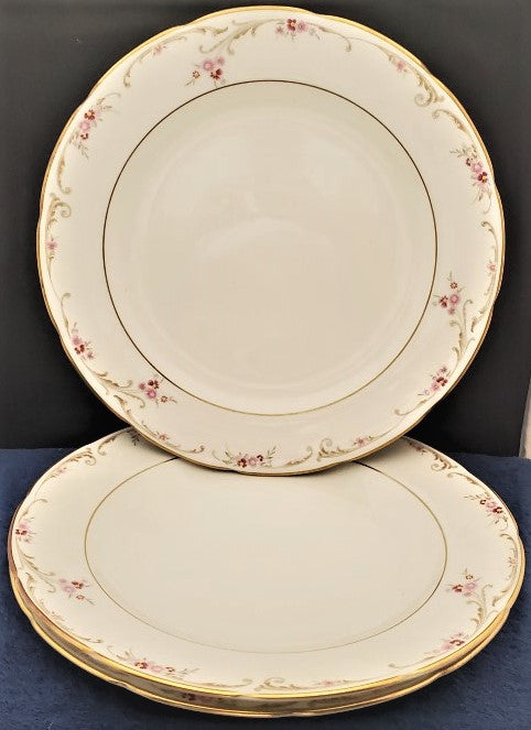 Set of 3 Wedgwood Carisbrooke Dinner Plates