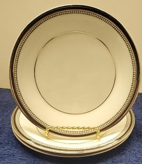 Set of 3 Royal Doulton Sarabande Bread & Butter Plates