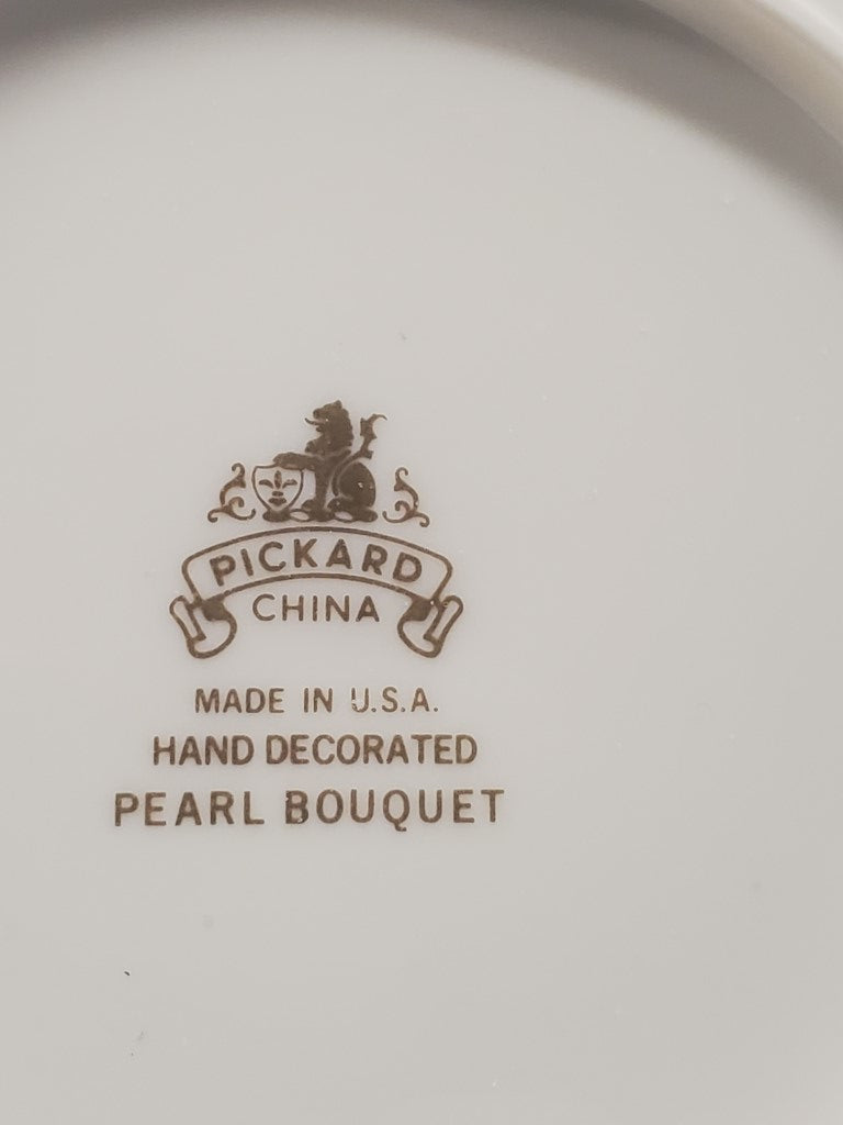 Pickard Pearl Bouquet 5 Piece Place Setting LK