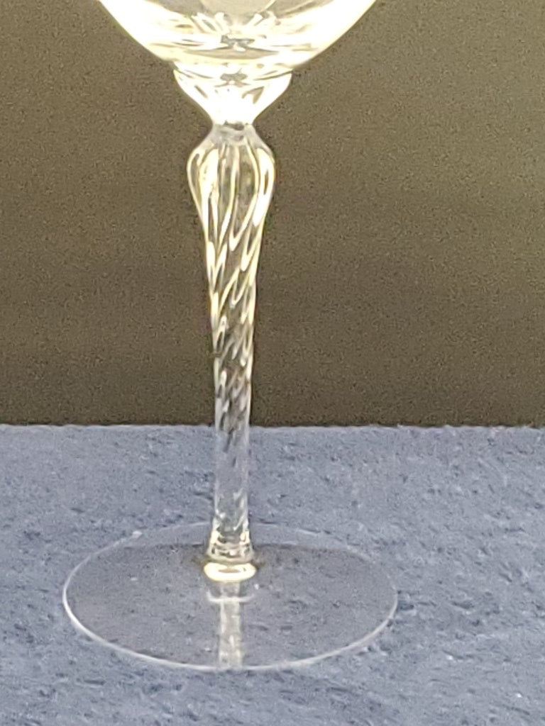 Set of 4 Lenox Crystal Aria Water Goblets