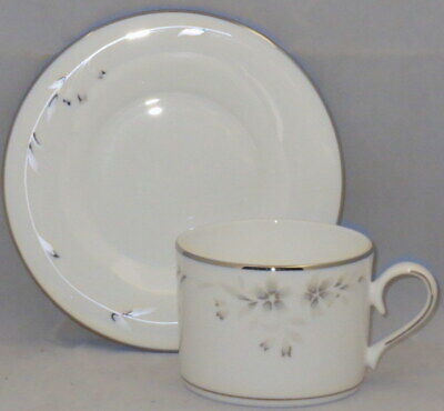 Set of 3 Lenox Sheer Bliss Flat Cup & Saucer Sets –