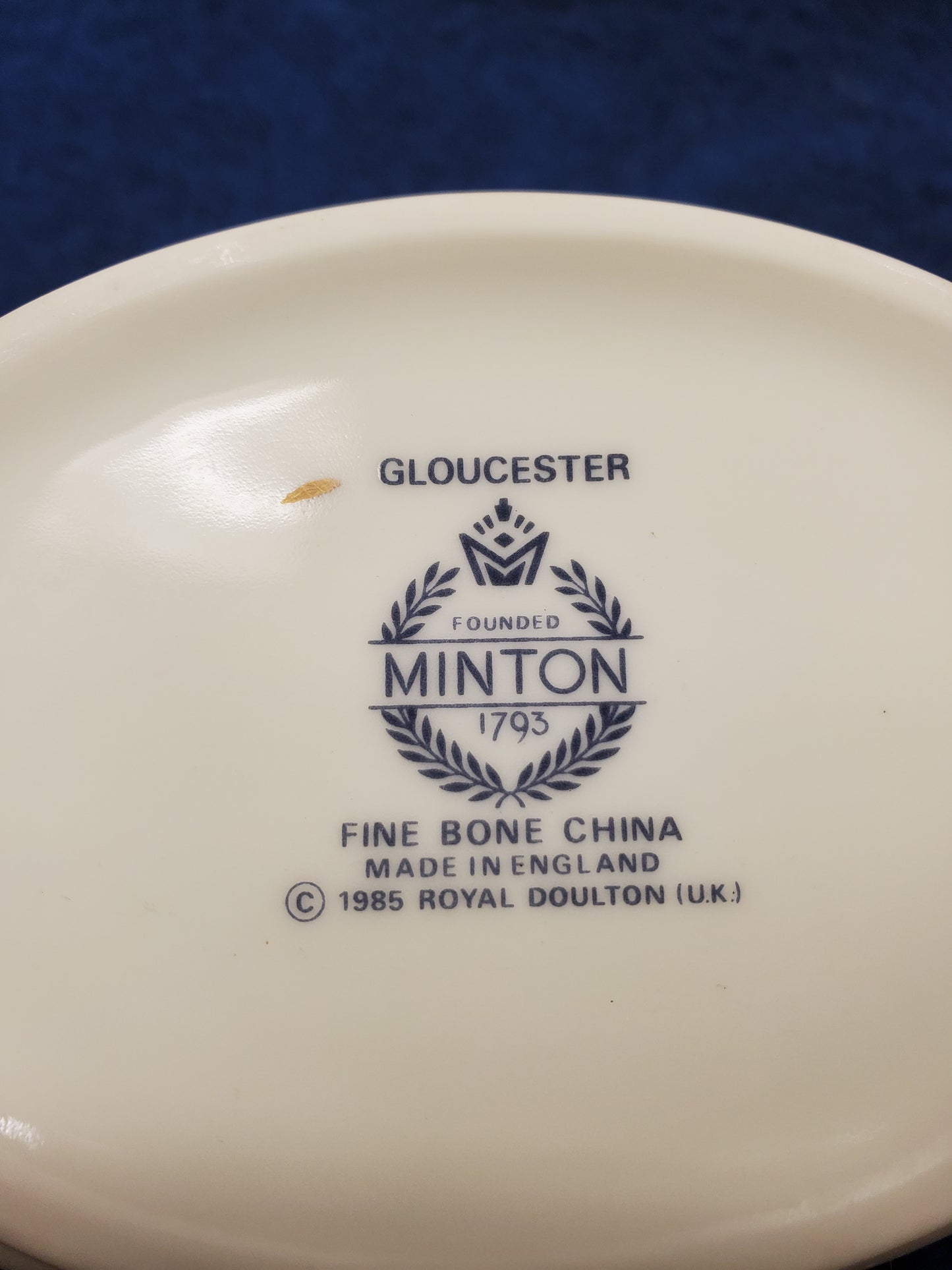 Minton Gloucester Gravy Boat & Underplate LK