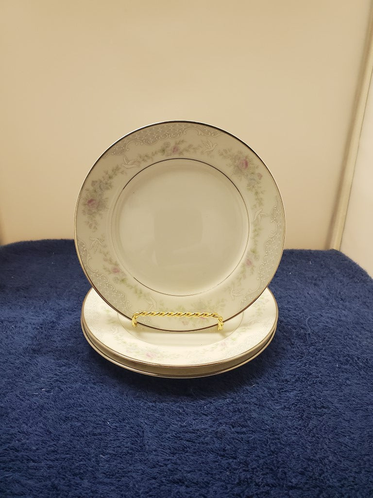Set of 3 Lenox Rosamund Bread & Butter Plates