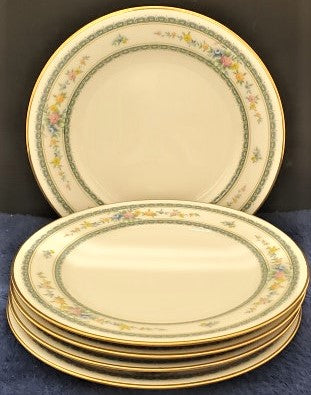 Set of 5 Noritake Amenity Bread & Butter Plates LK