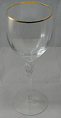 Set of 2 Lenox Citation Gold Water Goblets