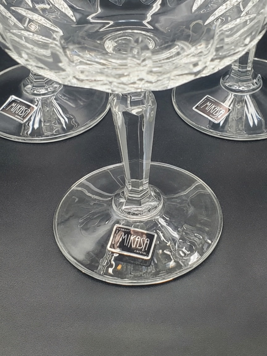 Set of 4 Mikasa Sonnet Champagne/Tall Sherbets LK