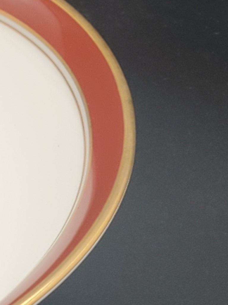 Noritake Ivory & Sienna 9" Oval Vegetable Bowl LK