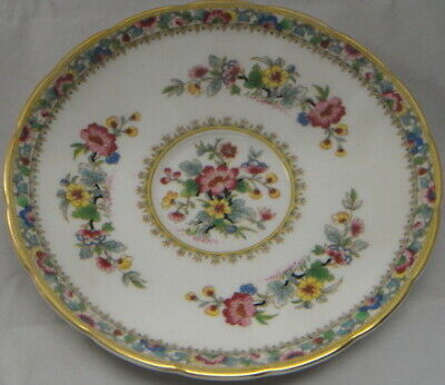 Set of 3 Coalport Ming Rose Saucers For Cream Soup Bowls