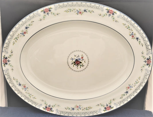Wedgwood Rosedale (R4665) 14" Oval Serving Platter LK