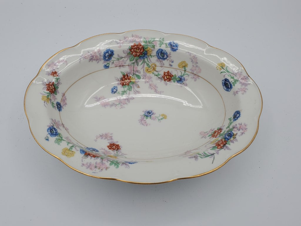 Haviland Orleans (Floral) 9" Oval Vegetable Bowl LK