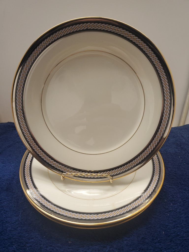 Set of 3 Noritake King's Guard Salad Plates LK