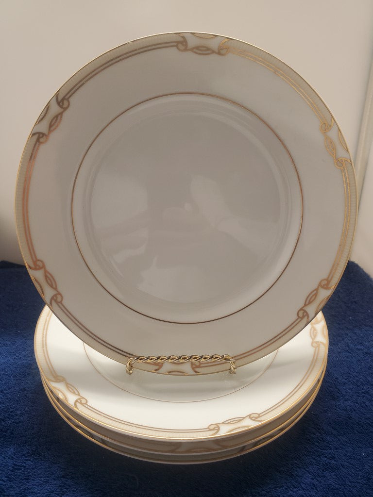 Set of 4 Fitz & Floyd Eastchester Salad Plates LK