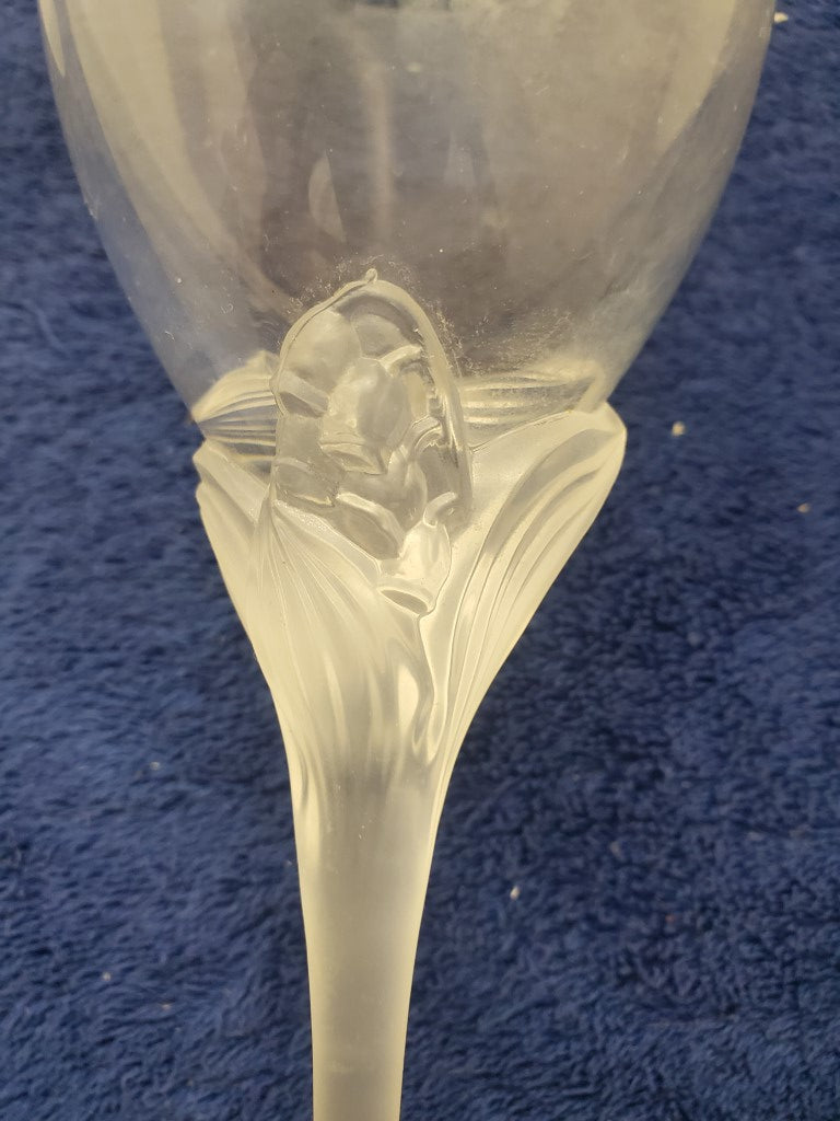 Sasaki Crystal Lily of the Valley Lot of 4 Pieces LK