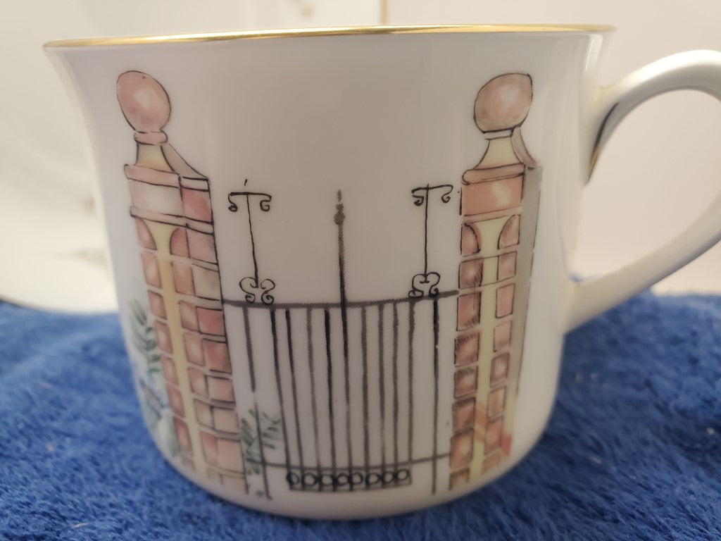 Royal Worcester Secret Garden Cup & Saucer Set LK