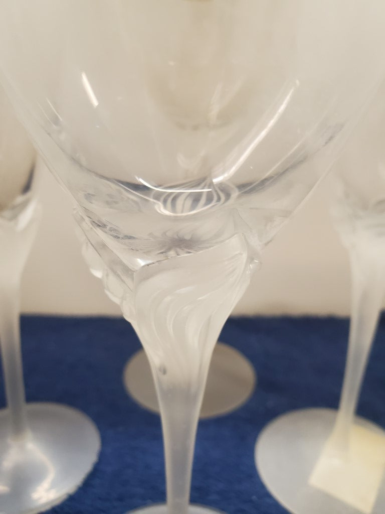 Sasaki Crystal Lily of the Valley Lot of 4 Pieces LK