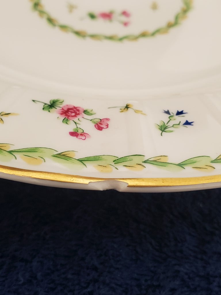 Bernardaud Artois Vert Lot of 5 Imperfect Soup Bowls